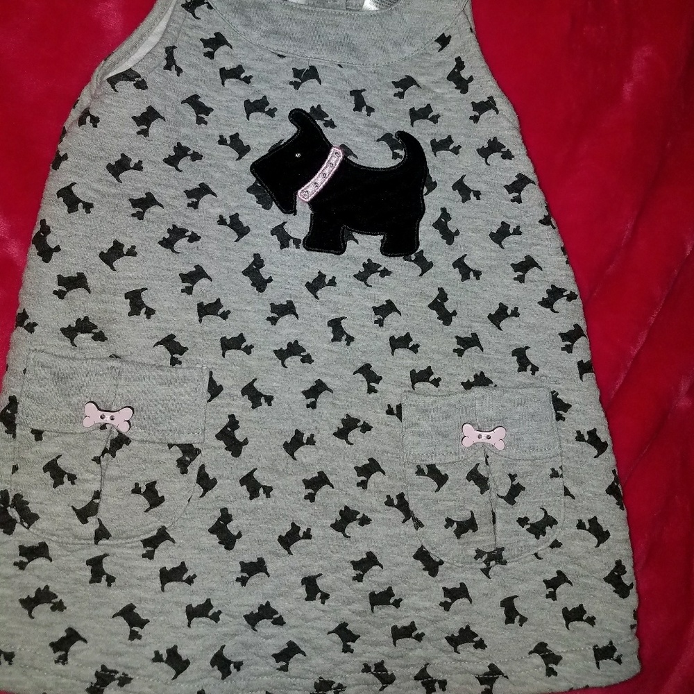 baby girl dress DOGGY size 24M